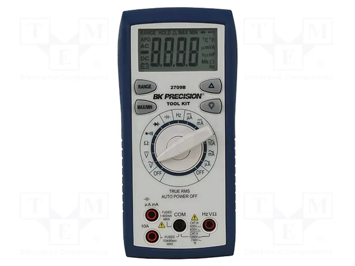 B&K PRECISION BK2709B Multímetro Digital True RMS LCD B&K PRECISION BK2709B Multímetro Digital True RMS LCD