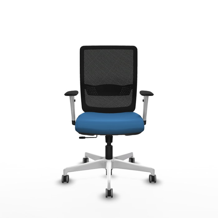 PIQUERAS Y CRESPO Silla de oficina Haches con mecanismo Sincro/Traslack Azul claro PIQUERAS Y CRESPO Silla de oficina Haches con mecanismo Sincro/Traslack Azul claro