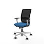 PIQUERAS Y CRESPO Silla de oficina Haches con mecanismo Sincro/Traslack Azul claro