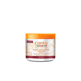 Cantu Shea Butter Hair Dressing Pomade para Cabello Rizado, Sella Hidratación y Brillo, 113g