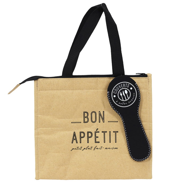 Cook Concept Bolsa Térmica Con Portacubiertos Coup De Fraiche 23x10x26 Cm