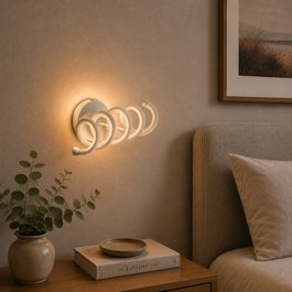 Aplique LED 10W  765Lm 4200ºK Spring-1 40.000H [HO-WL-SPRING-1-10W-W]