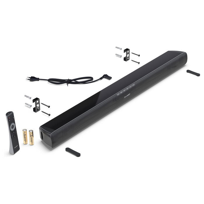 Sharp HT-SB100 Barra de Sonido 2.0 de 75W con Bluetooth 5.1 y HDMI ARC Sharp HT-SB100 Barra de Sonido 2.0 de 75W con Bluetooth 5.1 y HDMI ARC