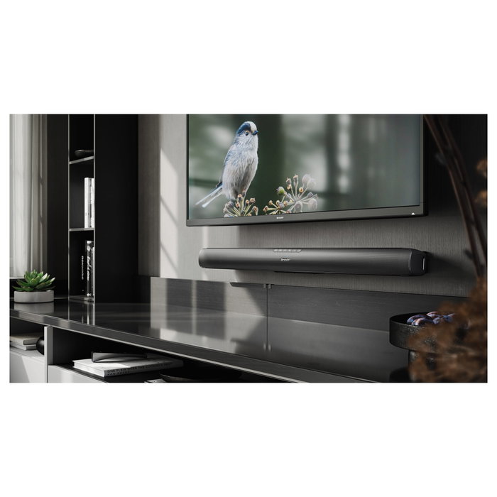 Sharp HT-SB100 Barra de Sonido 2.0 de 75W con Bluetooth 5.1 y HDMI ARC Sharp HT-SB100 Barra de Sonido 2.0 de 75W con Bluetooth 5.1 y HDMI ARC