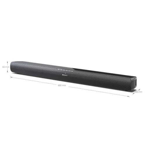 Sharp HT-SB100 Barra de Sonido 2.0 de 75W con Bluetooth 5.1 y HDMI ARC Sharp HT-SB100 Barra de Sonido 2.0 de 75W con Bluetooth 5.1 y HDMI ARC