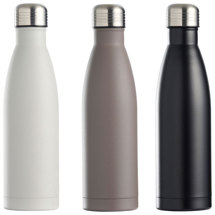 Day Termo Botella 500 Ml Acero Inoxidable Doble Pared Mantiene Frío 12h Caliente 6h Altura 26cm Diámetro 7cm