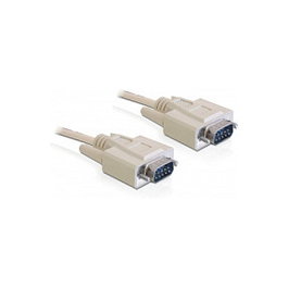 DeLOCK Cable Serie RS-232 D-Sub 9 Macho a Macho 5 m