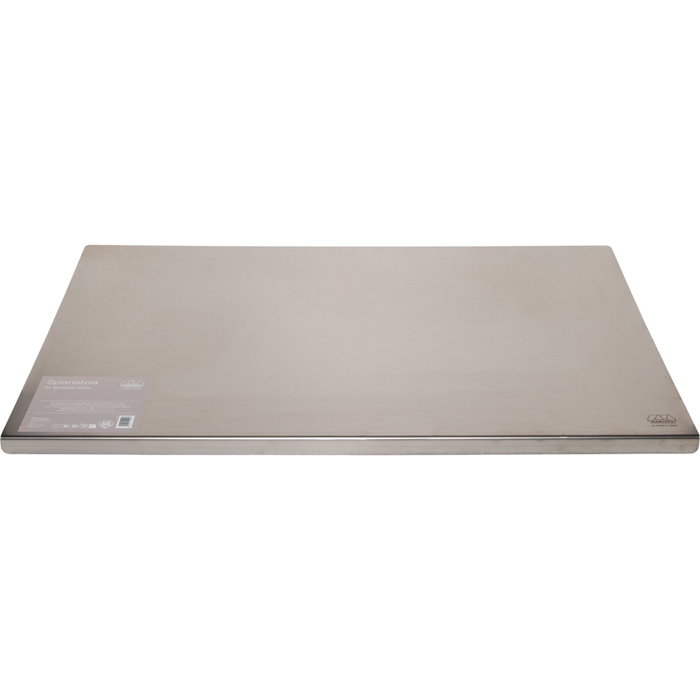 Marcato Tabla de cortar de acero inoxidable 70x48x2 cm
