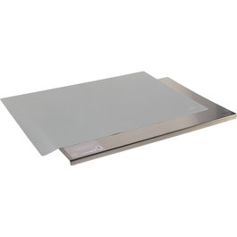 Marcato Tabla de cortar de acero inoxidable 70x48x2 cm