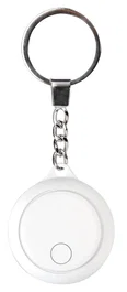 Gembird TA-TAG-01-W Llavero Smart Tag Bluetooth para Localización, Color Blanco y Gris