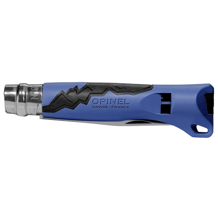 Opinel Outdoor Junior No. 07 azul con silbato