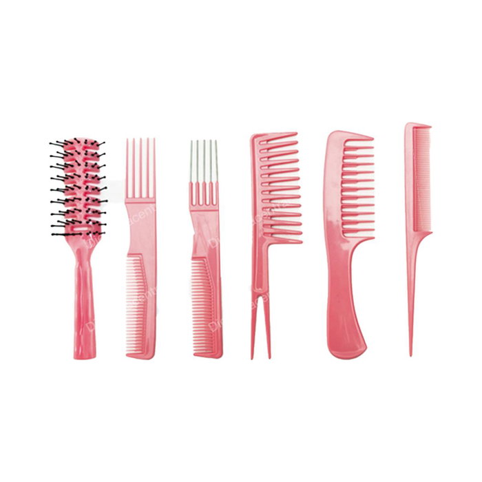 Bifull Set Gea Pink de 7 Peines con Funda