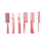 Bifull Set Gea Pink de 7 Peines con Funda