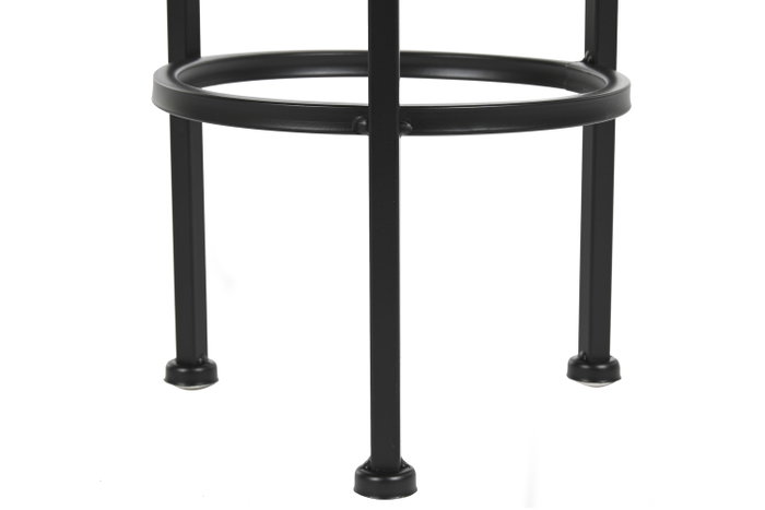 DKD Home Decor Set de 3 Mesitas Auxiliares de Metal Negro