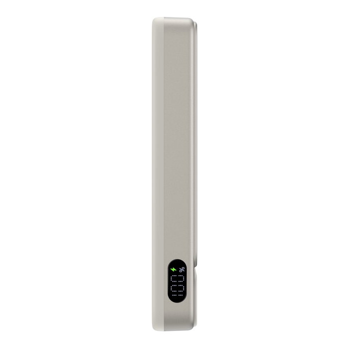 Belkin UltraCharge Pro 10k Qi2 Slim Magnetic Power Bank 25W/30W Sand Metal Belkin UltraCharge Pro 10k Qi2 Slim Magnetic Power Bank 25W/30W Sand Metal