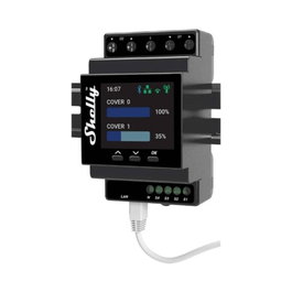 Shelly Pro Dual Cover PM Controlador Doble WiFi