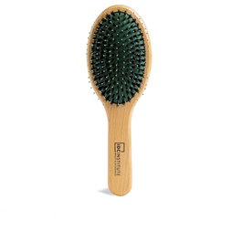 Idc Institute Cepillo Oval Mini Doble Cerda para Desenredar Cabello y Puntas Abiertas, 1 unidad