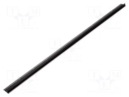 TAJIMA Flexómetro de Aluminio de 1m, Negro