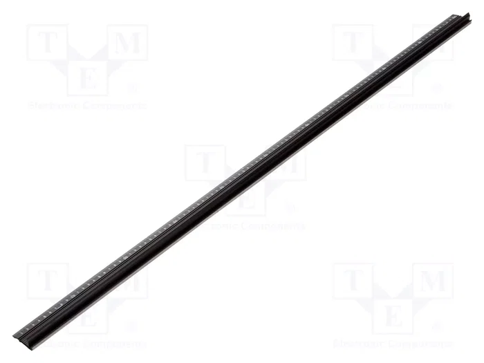 TAJIMA Flexómetro de Aluminio de 1m, Negro TAJIMA Flexómetro de Aluminio de 1m, Negro