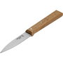 Opinel Cuchillo de cocina Parallèle con mango de madera de haya y hoja de acero inoxidable de 8 cm