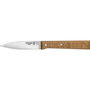 Opinel Cuchillo de cocina Parallèle con mango de madera de haya y hoja de acero inoxidable de 8 cm