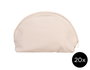 Innspiro Pack de 20 Bolsas de Algodón para Cosmética con Interior Forrado 19x14x8 cm