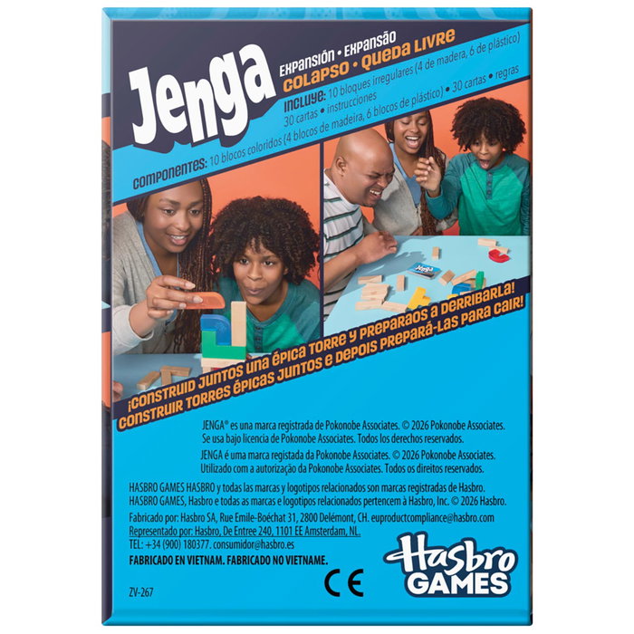 HASBRO GAMES Expansión Jenga: Colapso