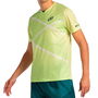 Camiseta de Manga Corta Hombre Bullpadel Ladra 059 Amarillo Pádel