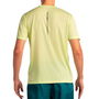 Camiseta de Manga Corta Hombre Bullpadel Ladra 059 Amarillo Pádel
