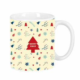 Safta Taza Grande Iconos Merry Xmas