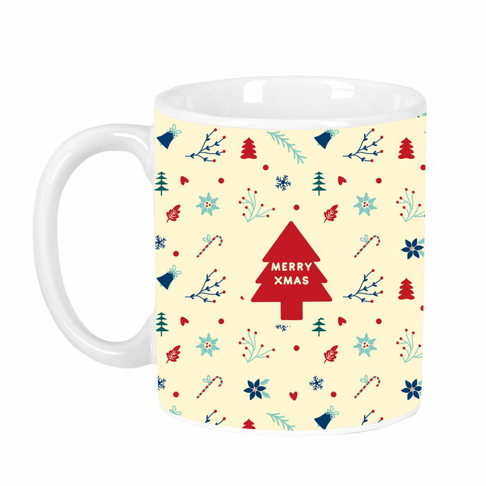 Safta Taza Grande Iconos Merry Xmas