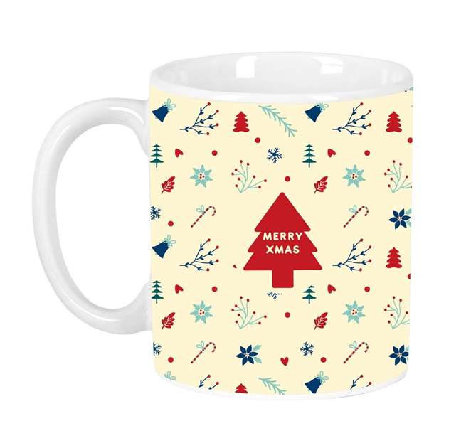Safta Taza Grande Iconos Merry Xmas 8x9,5x8cm