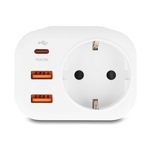 DeLOCK 11498 Adaptador de enchufe Schutzkontakt con protección para niños y cargador USB PD 20 W DeLOCK 11498 Adaptador de enchufe Schutzkontakt con protección para niños y cargador USB PD 20 W
