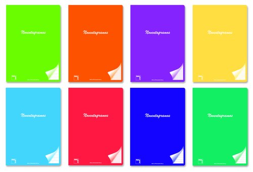 Libreta Pacsa Noventagramos A4 48H Cuadric.4X4 Verde Oscuro (Set de 6) Libreta Pacsa Noventagramos A4 48H Cuadric.4X4 Verde Oscuro (Set de 6)