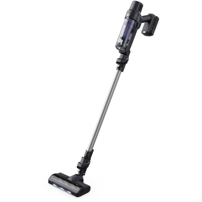 Rowenta X-Pert 7.60 Aspiradora Escoba 2 en 1 sin Bolsa, Púrpura/Plata