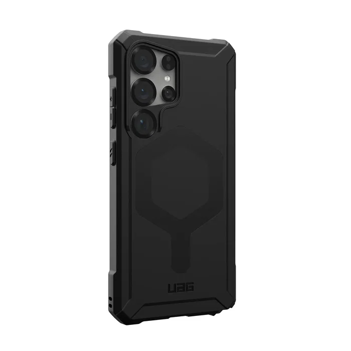 Urban Armor Gear Essential Armor Funda para Samsung Galaxy S25 Ultra, Protección contra caídas, Negro