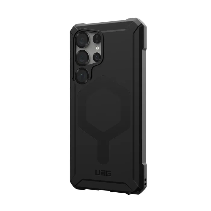 Urban Armor Gear Essential Armor Funda para Samsung Galaxy S25 Ultra, Protección contra caídas, Negro