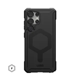 Urban Armor Gear Essential Armor Funda para Samsung Galaxy S25 Ultra, Protección contra caídas, Negro