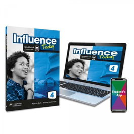 MACMILLAN INFLUENCE TODAY 4 Workbook, Competence Evaluation Tracker y Student's App
