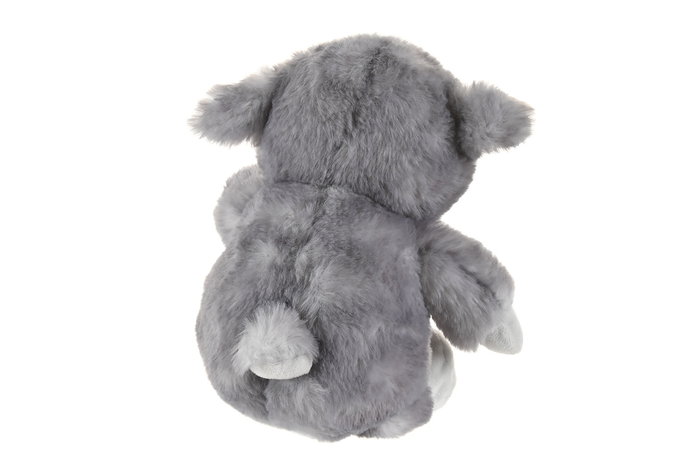 DKD Home Decor Peluche Oveja Marron Gris 15 x 29 x 24 cm