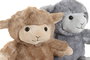 DKD Home Decor Peluche Oveja Marron Gris 15 x 29 x 24 cm