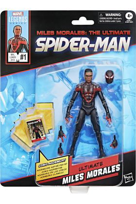 Hasbro Marvel Legends Ultimate Miles Morales Figura de Acción 15 cm