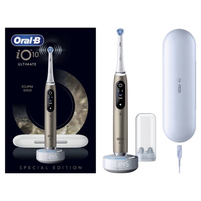 Oral-B iO Series 10 Eclipse Gold Special Edition Blanco
