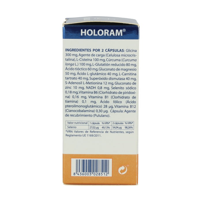 Equisalud Holoram Detox 60 cápsulas