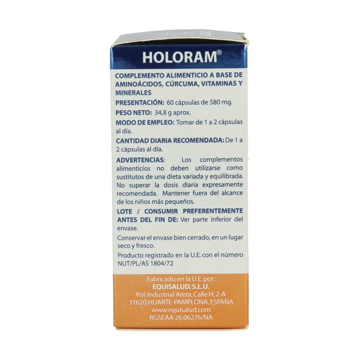 Equisalud Holoram Detox 60 cápsulas