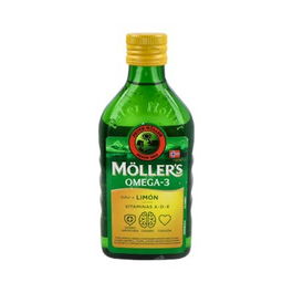 Moller's Aceite de Hígado de Bacalao con Limón 250 Ml