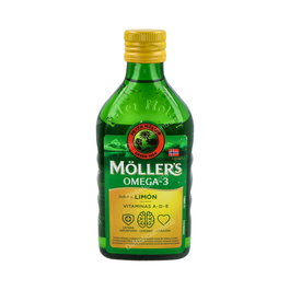 Moller's Aceite de Hígado de Bacalao con Limón 250 Ml