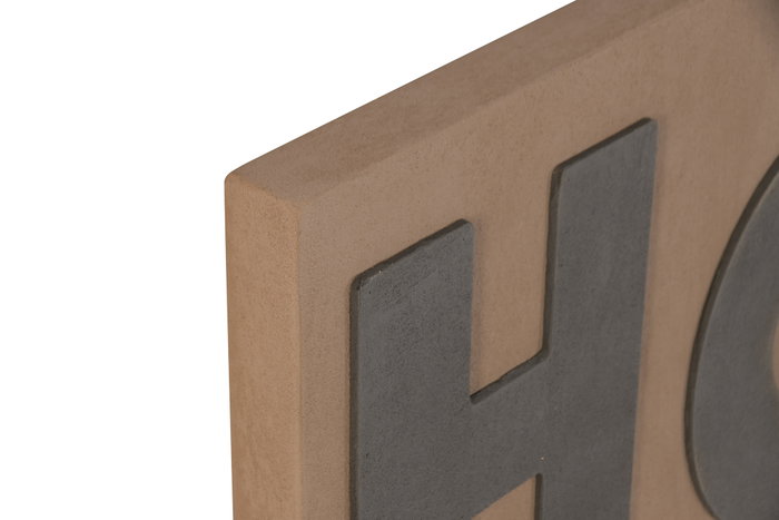 DKD Home Decor Set de 2 Cuadros MDF Relieve Home Love 60x80 cm