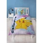 Pokemon Funda Nordica Pikachu Microfibra Reversible 140x200 cm + Funda Almohada 63x63 cm LYO1728158870457