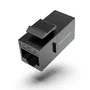 Vention IPGB0 Adaptador RJ45 Cat6 UTP Keystone Jack Negro